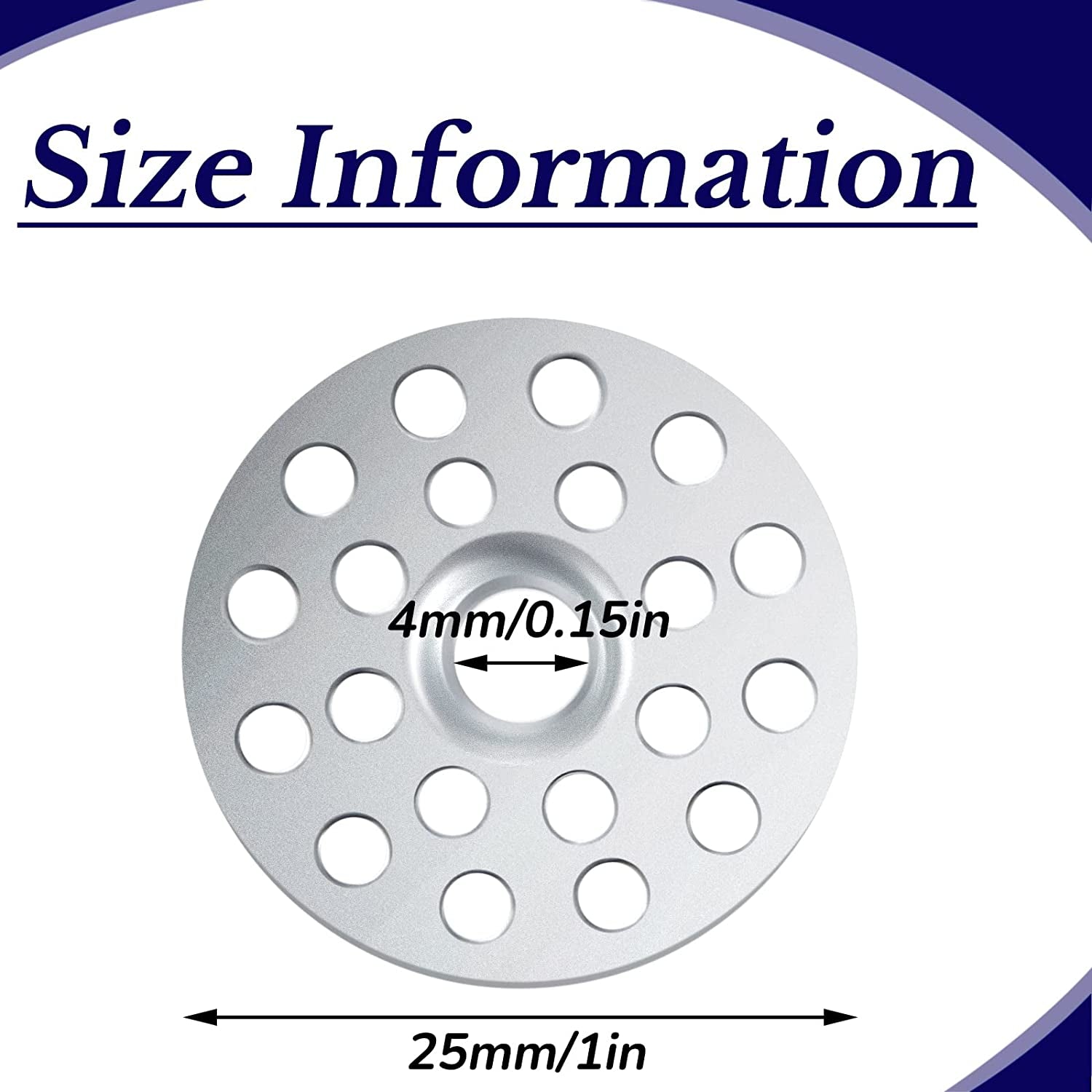 Cunhill, 1 Inch Plaster Washers Metal Washers for Screws Plaster Repair Rings Plaster Buttons Profile Washer Flat Washers for Wall Ceiling Drywall Plaster Repair (200)